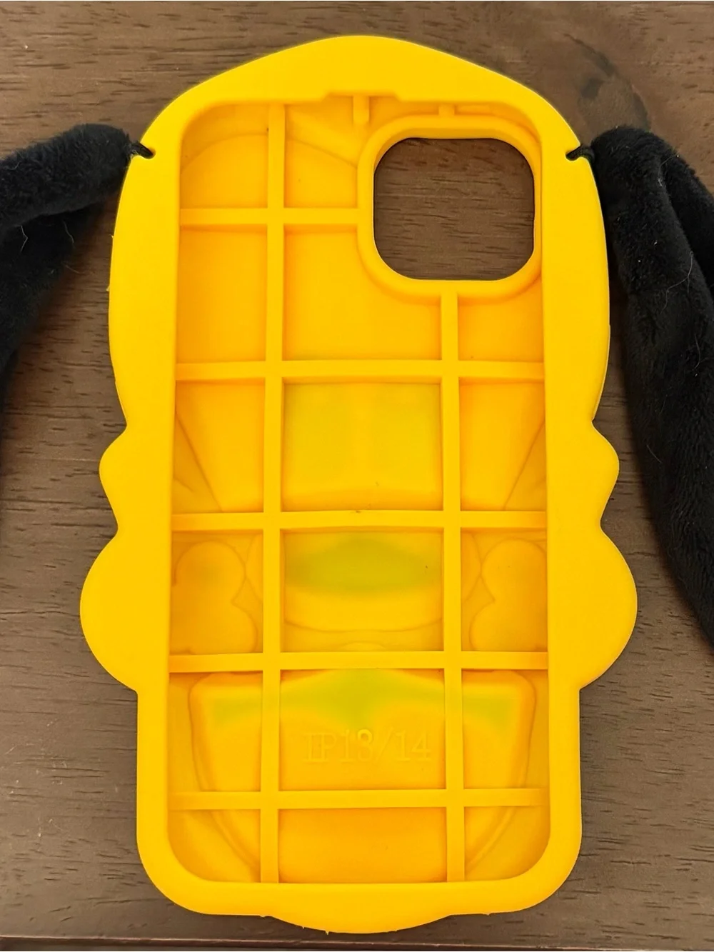 Yellow Pluto Cartoon Dog Silicone Phone Case